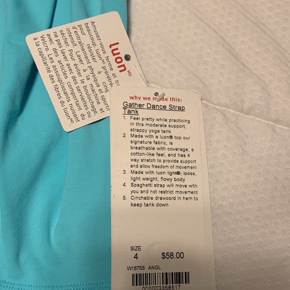 Vintage button new gather dance strap tank size 4 colours is angel blue. - Picture 2 of 3